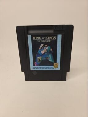 King of Kings: The Early Years Nintendo NES Cartridge Only Tested Rare